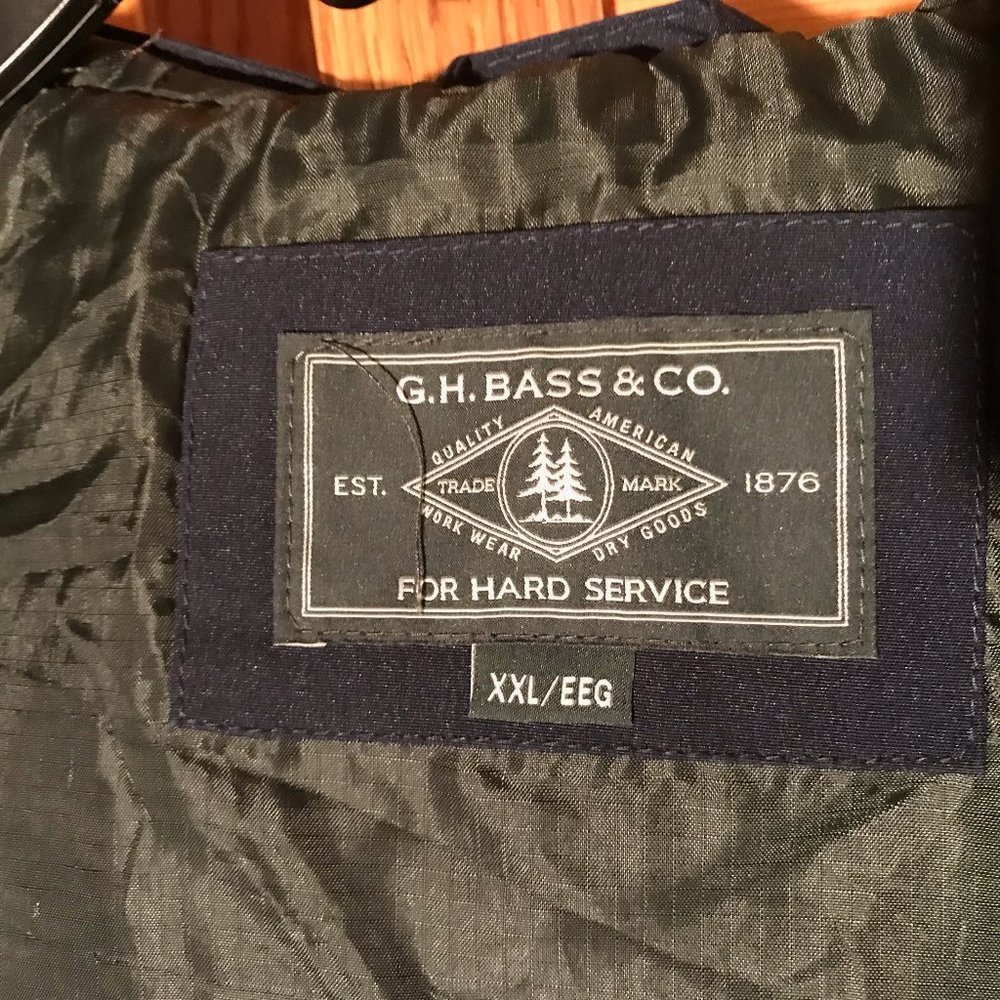 G.H. Bass & Co.Waterproof Breathable Seam Sealed Explorer Mtn Rain Shell Jacket